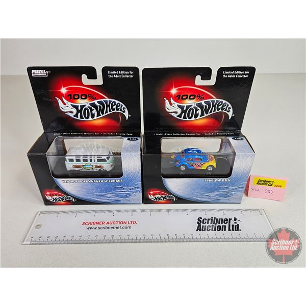 Hot Wheels (2) : Limited Edition - Vintage Volkswagen Microbus : Metal Collections (Collector No. 06
