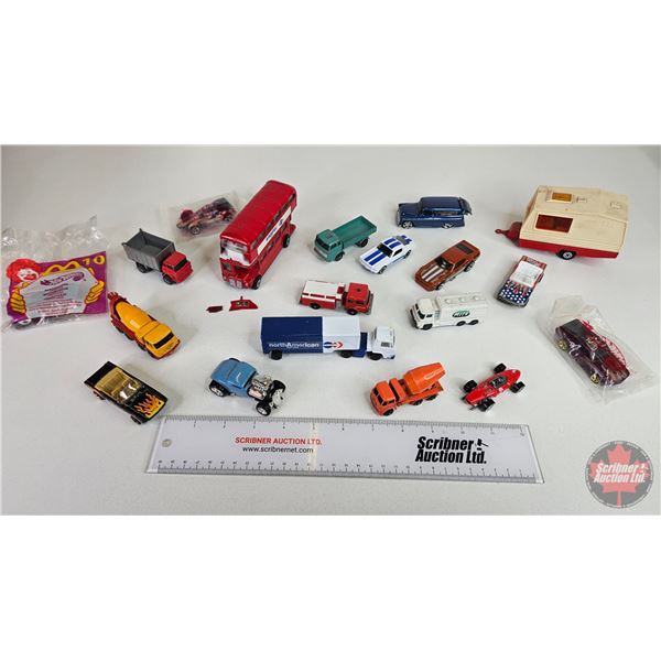 Large Variety of Loose Hot Wheels, Lesney, Majorette Toys (19)