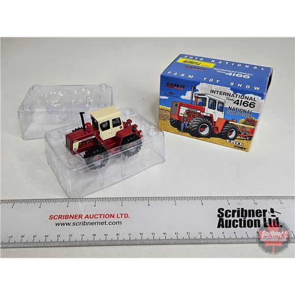 CASE IH Turbo 4166 Tractor : Toy Farmer National Toy Show 2018 (ERTL) (Scale 1:64) (3"H x 4-1/2"W x 