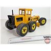 Image 5 : Tonka Grader (Repainted) (Measures : 7"H x 8"W x 16-1/2"L)
