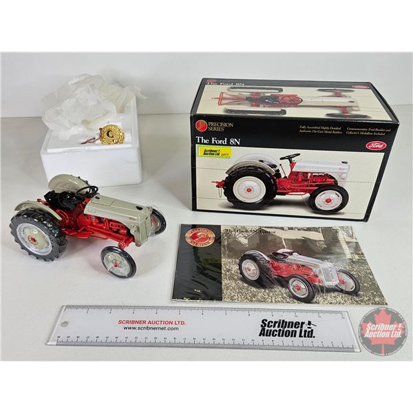 Ford 8N Tractor : Precision Series #3 (ERTL) (Scale 1:16) (Box Measures : 6"H x 10"W x 6"D)