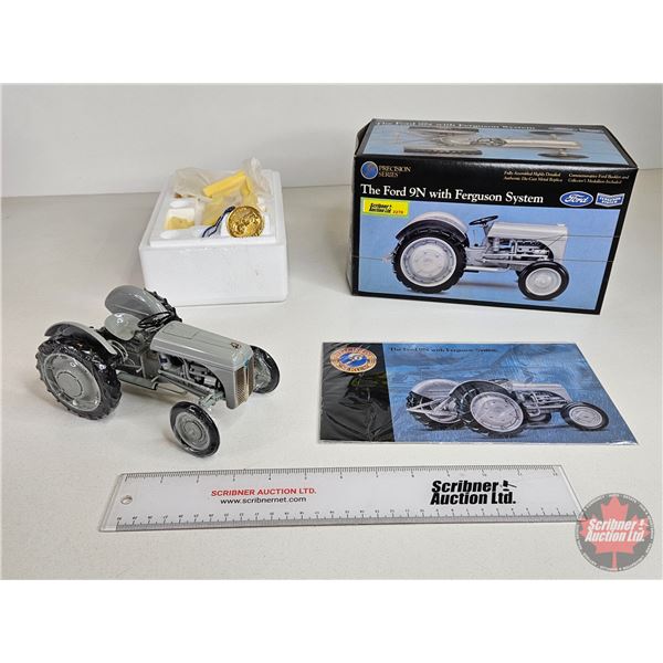 Ford 9N Tractor w/ Ferguson System : Precision Series #1 (ERTL) (Scale 1:16) (Box Measures : 6-1/2"H