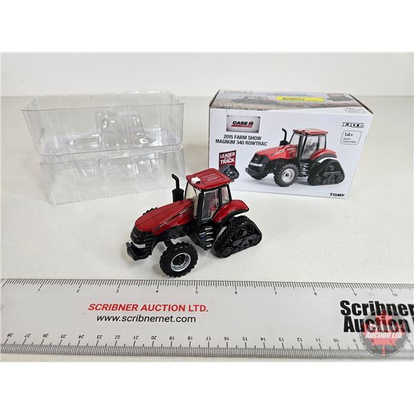 CASE 2015 Farm Show : Magnum 340 Rowtrac (ERTL) (Scale 1:64) (Box Measures: 3-1/4"H x 5-3/4"W x 3-1/
