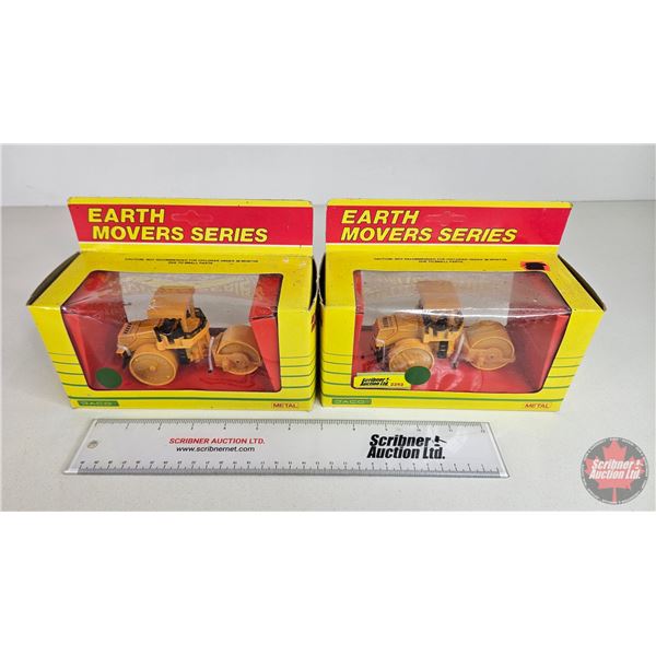 Earth Movers Series (2) : Roller (JACO) (Scale 1:50) (Box Measures : 5-1/2"H x 8"W x 3-1/2"D)