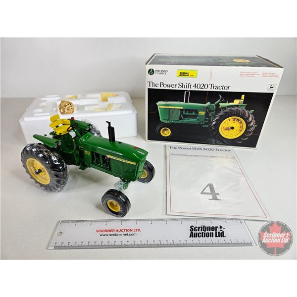 John Deere Power Shift 4020 Tractor : Precision Classics #4 (ERTL) (Scale 1:16) (Box Measures : 8-1/