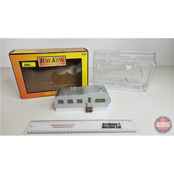 Rail King By M.T.H. Electric Trains : Mobile Home  ("O" Scale) (Box Measures : 7-1/4"H x 11"W x 3-1/