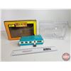 Image 1 : Rail King By M.T.H. Electric Trains : Mobile Home (Turquoise & White) ("O" Scale) (Box Measures : 7-