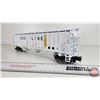 Image 2 : ATLAS Trainman : PS-4750 Covered Hopper (Item #2001606-1 Soo Line #74723 3 Rail) ("O" Scale ) (Box M