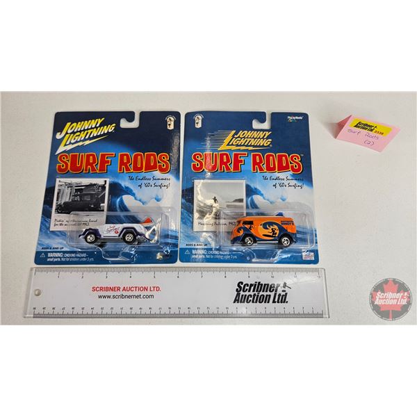 Johnny Lightning (2) : Surf Rods (Scale 1:64)