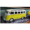 Image 3 : Show Haulers Series : Volkswagen Van Samba w/ Volkswagen New Beetle ~ Special Edition (Maisto) (Scal