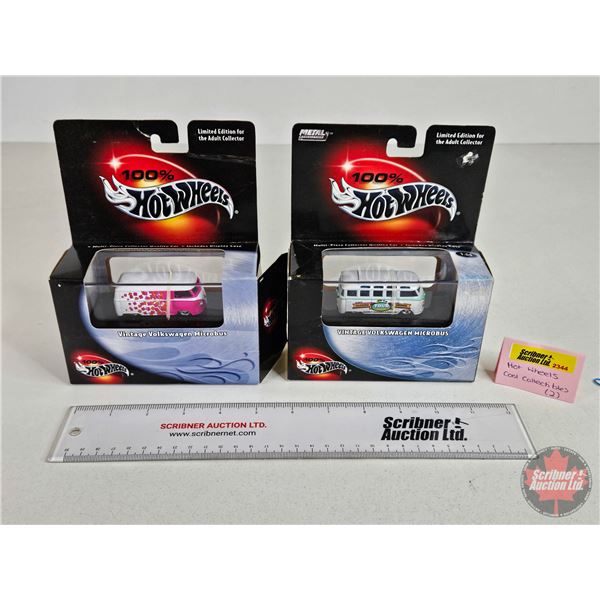 Hot Wheels (2) : Limited Edition - Vintage Volkswagen Microbus (Collector No. 06 2002) - Vintage Vol