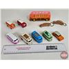 Image 1 : Variety of Volkswagen Toys (7) w/ Wood Key Chains & Toy Bus (7 are Scale 1:64)