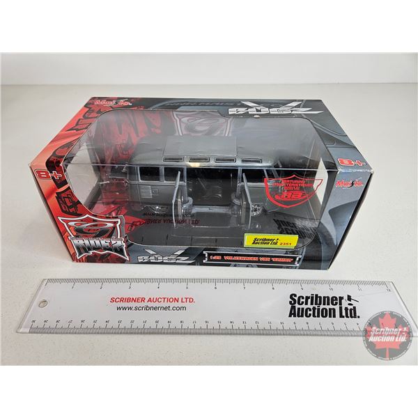 G Ridez : Volkswagen Van Samba (Maisto) (Scale 1:25) (Box Measures : 4-1/2"H x 9-1/2"W x 5-1/4"D)