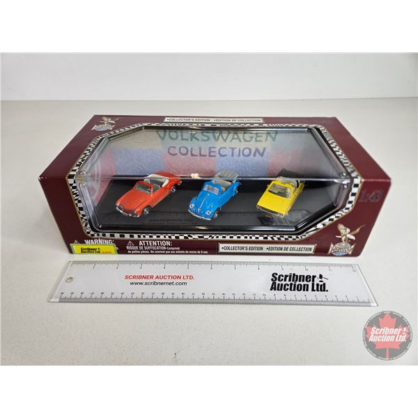 Road Legends Volkswagen Collection : Collectors Edition (Scale 1:43) (Box Measures : 4"H x 13"W x 6"