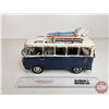 Image 3 : Tin Toy Bus (Measures : 6"H x 11-1/2"W x 5"D)