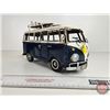 Image 8 : Tin Toy Bus (Measures : 6"H x 11-1/2"W x 5"D)