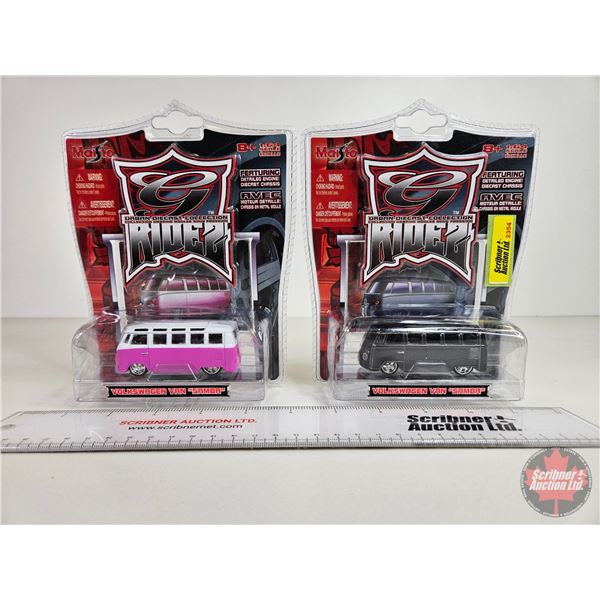 G Ridez (2) : Volkswagen Van Samba (Maisto) (Scale 1:64)