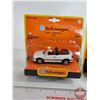 Image 2 : Volkswagen (2) :  - 1993 Gold Cabriolet - 1998 Beetle (Scale 1:43)