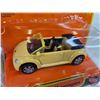 Image 5 : Volkswagen (2) :  - 1993 Gold Cabriolet - 1998 Beetle (Scale 1:43)