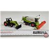 Image 4 : Claas Lexion 580 By Norscot Combine & Claas Ares 697 ATZ Tractor (Scale 1:87)