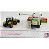 Image 8 : Claas Lexion 580 By Norscot Combine & Claas Ares 697 ATZ Tractor (Scale 1:87)