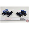 Image 5 : New Holland Tractors (2) : Tripples (1) Farm Progress Show 2001 (Scale 1:64)