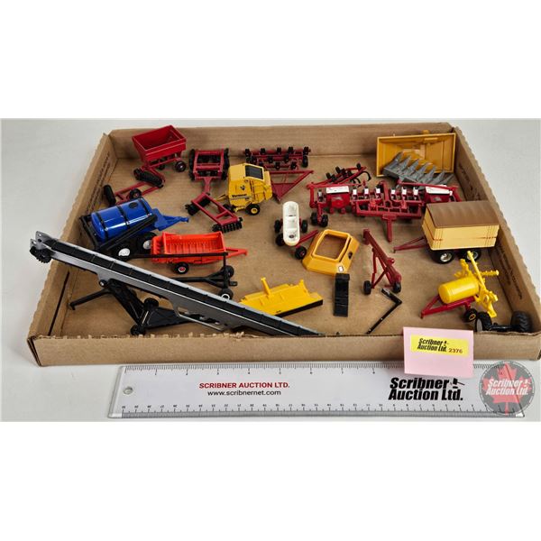 Assortment of Farm Implements (Scale 1:64)