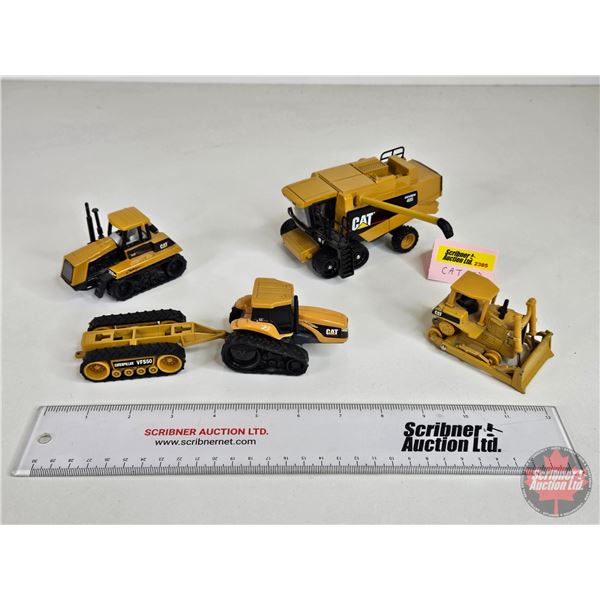 CAT Equipment (5) (Note : No Tracks on Dozer) (Scale 1:64)