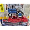 Image 2 : Ford/New Holland Tractor & Spreader (ERTL) (Scale 1:64)