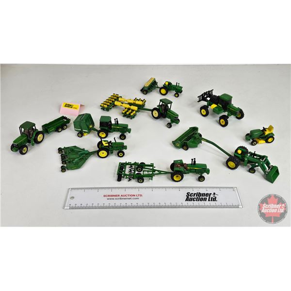 John Deere Tractors & Attachments (Scale 1:64)