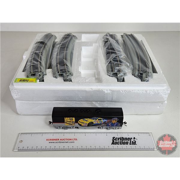 Bachmann "The Wrangler Engine" w/ Track : Dale Earnhardt (COA) (Hathwthorne Village) ("HO" Scale) (N