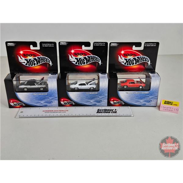 Hot Wheels (3) : Metal Collection Limited Edition - '69 Pro Street Camaro (Collector No. 31 2003) - 