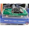 Image 4 : Matchbox Barrett-Jackson : 1968 Chevrolet Camaro (Green) (Scale 1:43)