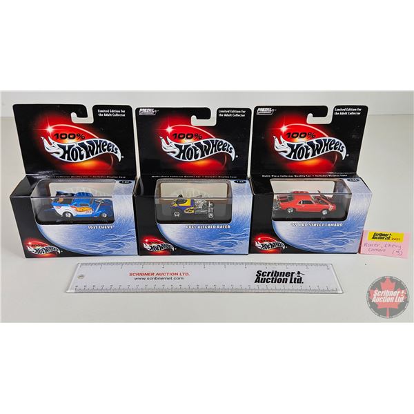Hot Wheels (3) : Limited Edition - 1937 Chevy (Collector No. 22 2002) - Fuel Altered Racer (Collecto