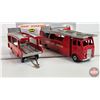 Image 4 : Dinky Super Toy 984 : Car Carrier w/ Trailer (Scale 1:43) (Box Measures : 3-3/4"H x 11"W x 4-1/2"D)