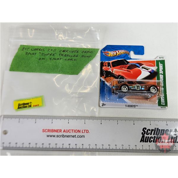 Hot Wheels : Super Treasure Hunt 2011 : Corvette Grand Sport (Scale 1:64)