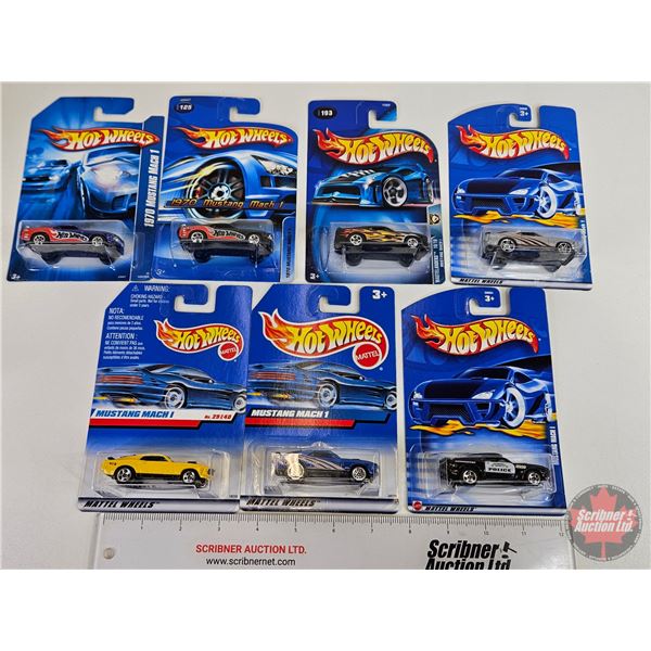 Hot Wheels (7) : Mustang Mach 1 (Scale 1:64)