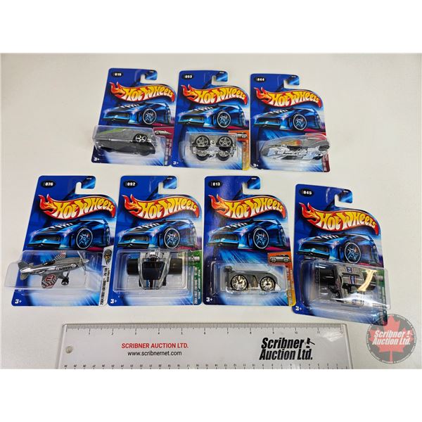 Hot Wheels (7) : First Edition Zamac - Mad Propz - Fatbax - Blings Hyperliner - Fatbax Plymouth Barr
