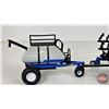 Image 10 : New Holland Tractor T9670 w/ Seeder & Fertilizer Tank (ERTL) (Scale 1:64)