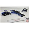 Image 2 : New Holland Tractor T9670 w/ Seeder & Fertilizer Tank (ERTL) (Scale 1:64)