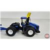 Image 8 : New Holland Tractor T9670 w/ Seeder & Fertilizer Tank (ERTL) (Scale 1:64)