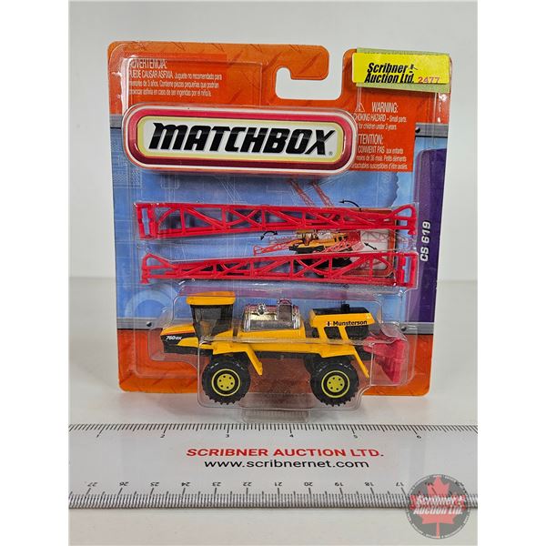 Matchbox CS 619 High Clearance Sprayer (Scale 1:64)
