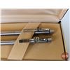 Image 2 : Sheaffer Stainless Steel Pens (2) : Ford c/w Case (Case Measures : 1/2"H x 6-1/4"W x 2-1/2"D)