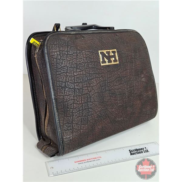 New Holland Salesman Leather Case w/ Ephemera