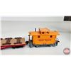 Image 12 : "HO" Scale Electric Train : Rio Grande (3) Cars & Caboose