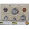 Image 2 : Canada 1961 Uncirculated Year Set (in Collector Sleeve) (No Envelope) (SEE PICTURES!)  (Listing & De
