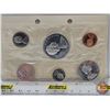 Image 2 : Canada 1966 Uncirculated Year Set (in Collector Sleeve) (No Envelope) (SEE PICTURES!)  (Listing & De