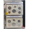 Image 7 : Canada Uncirculated Year Set Collection in Binder (30 Sets) : 1968; 1969; 1970; 1971; 1972; 1973; 19