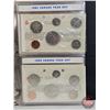 Image 9 : Canada Uncirculated Year Set Collection in Binder (30 Sets) : 1968; 1969; 1970; 1971; 1972; 1973; 19