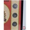 Image 4 : Framed "Salute to the RCMP" 1973 (Stamps, Dollar, Quarters) (Frame Measures: 8-1/2" x 10-1/2") (SEE 